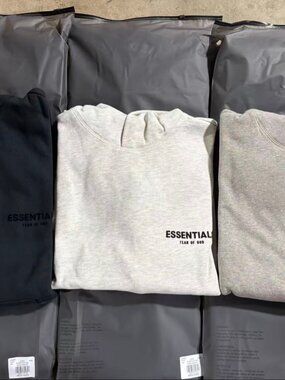 Fear of God Essentials Oversized Hoodie L — Brand New